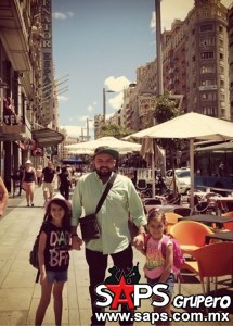 Poncho Lizárraga y su familia disfrutan de merecidas vacaciones en España
