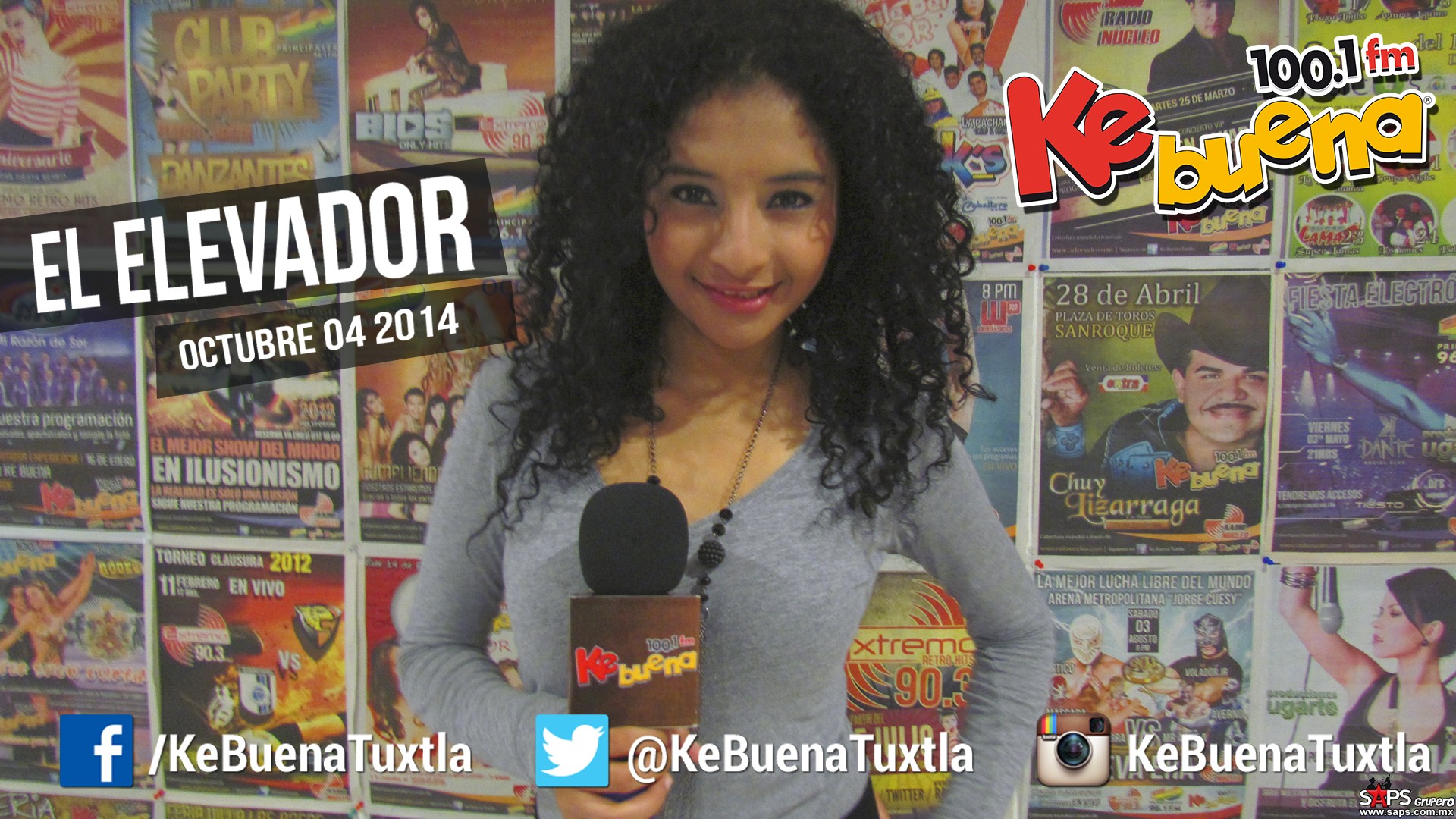 El Elevador de la Ke Buena 100.1 FM presentado por Citlály Núñez “La Potranka”. 06 de Octubre de 2014
