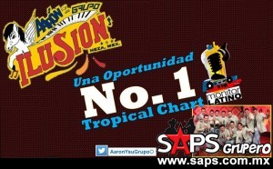 "Una Oportunidad" de  Aarón y su Grupo Ilusión en 1er. lugar tropical chart Monitor Latino