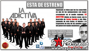 La Adictiva estrena a  su nuevo vocalista "Carlos Sarabia"