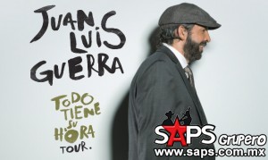 Presenta en España Juan Luis Guerra su gira "Todo Tiene Su Hora" 