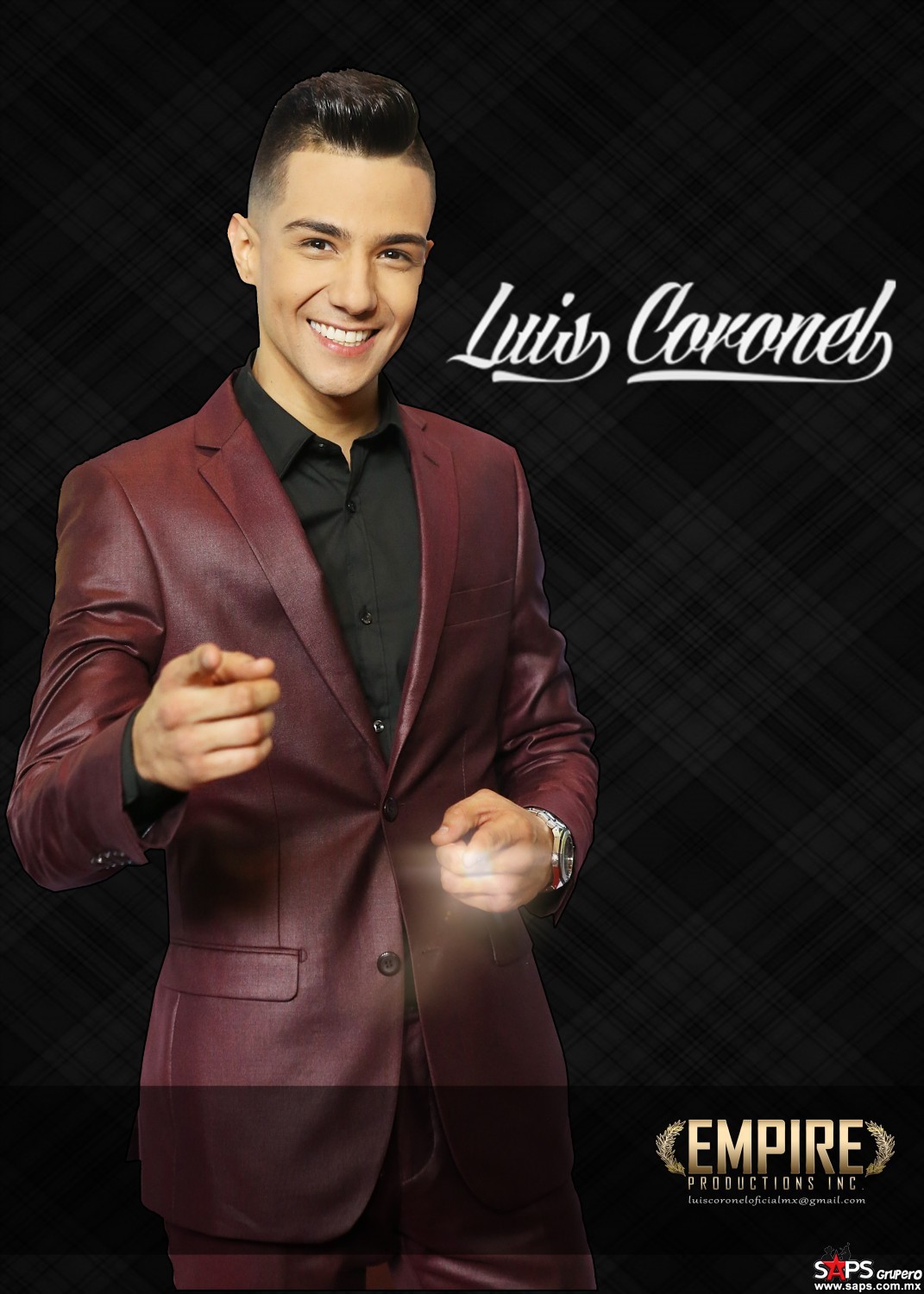 Luis Coronel le canta a sus fans “Quiero Ser Tu Dueño”, su nuevo sencillo