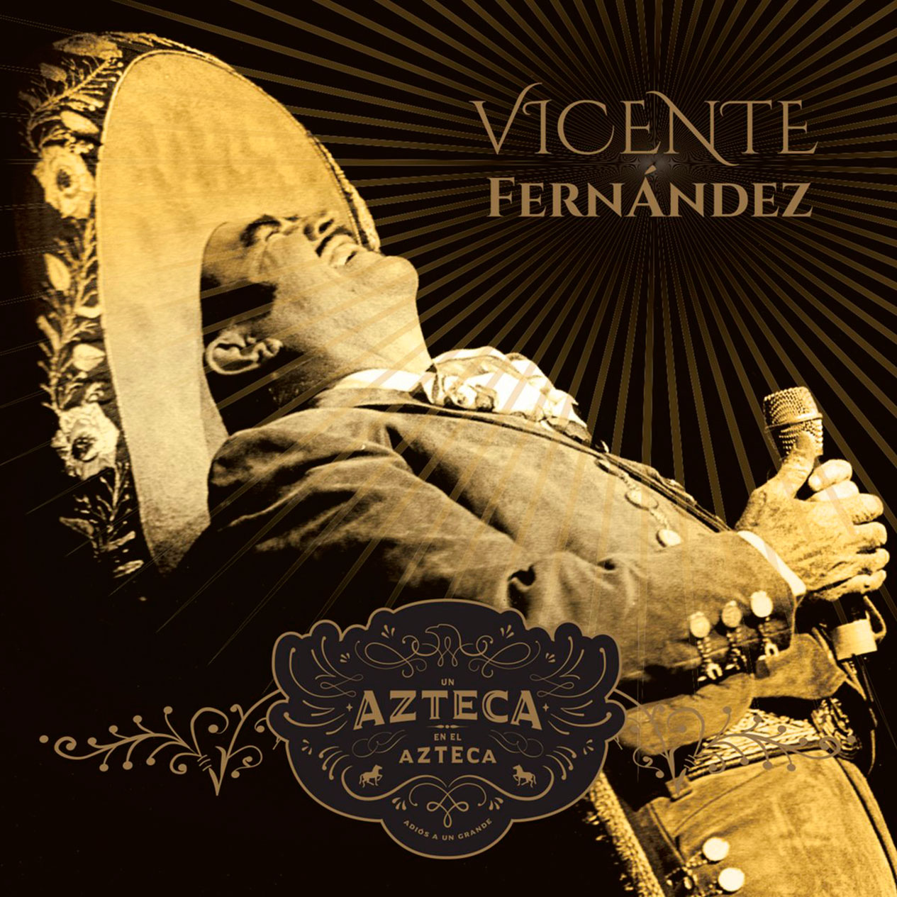 Vicente Fernández da a conocer portada de su disco 