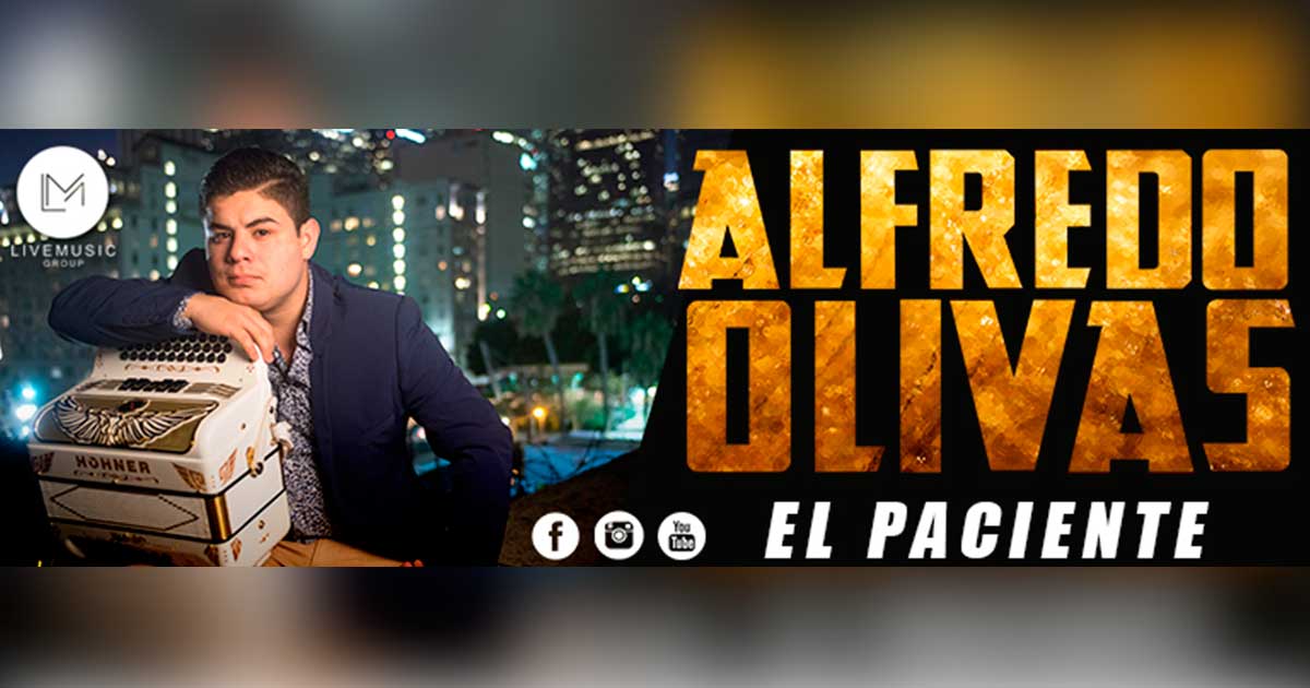 Alfredo Olivas presenta «El Paciente» su nuevo sencillo