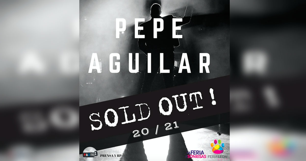 Pepe Aguilar amenizará dos noches el palenque de la Feria de León