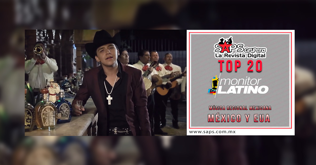Top 20 de la Música Popular en México y EU por monitorLATINO del 20 al 26 de marzo de 2017