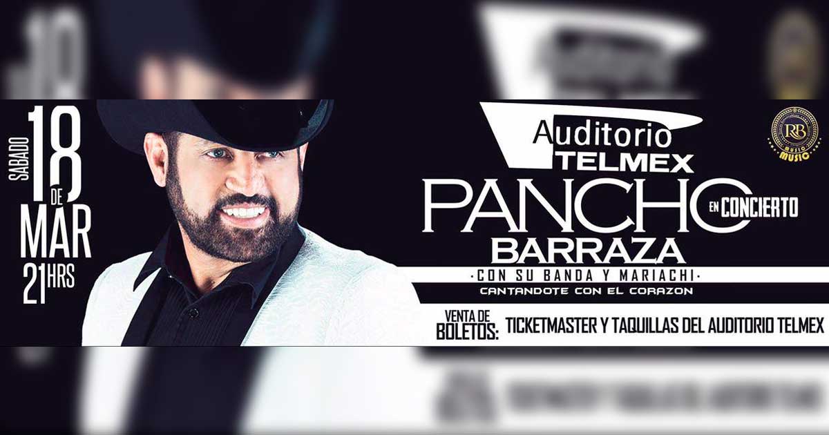 Pancho Barraza cumplirá el deseo de presentarse en el Auditorio Telmex