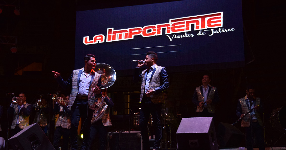 La Imponente Vientos de Jalisco sigue imponiéndose con su música