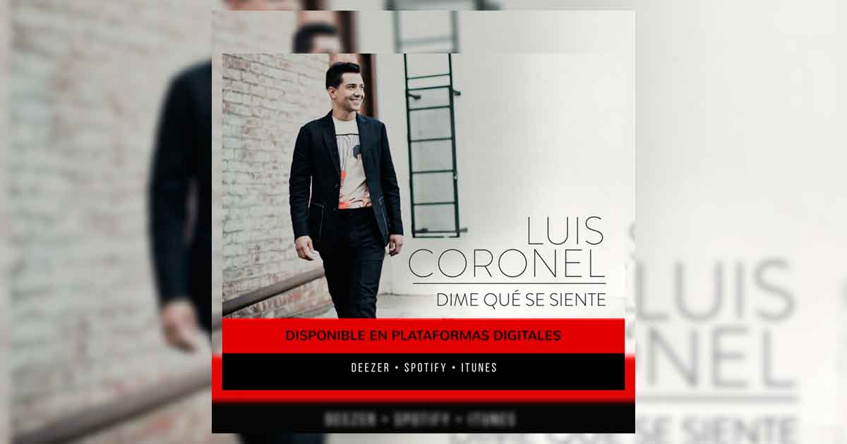 Luis Coronel realizará gira promocional en diferentes lugares de la República Mexicana