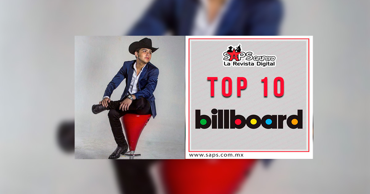 Top 10 en EU por Billboard del 03 al 09 de Abril de 2017