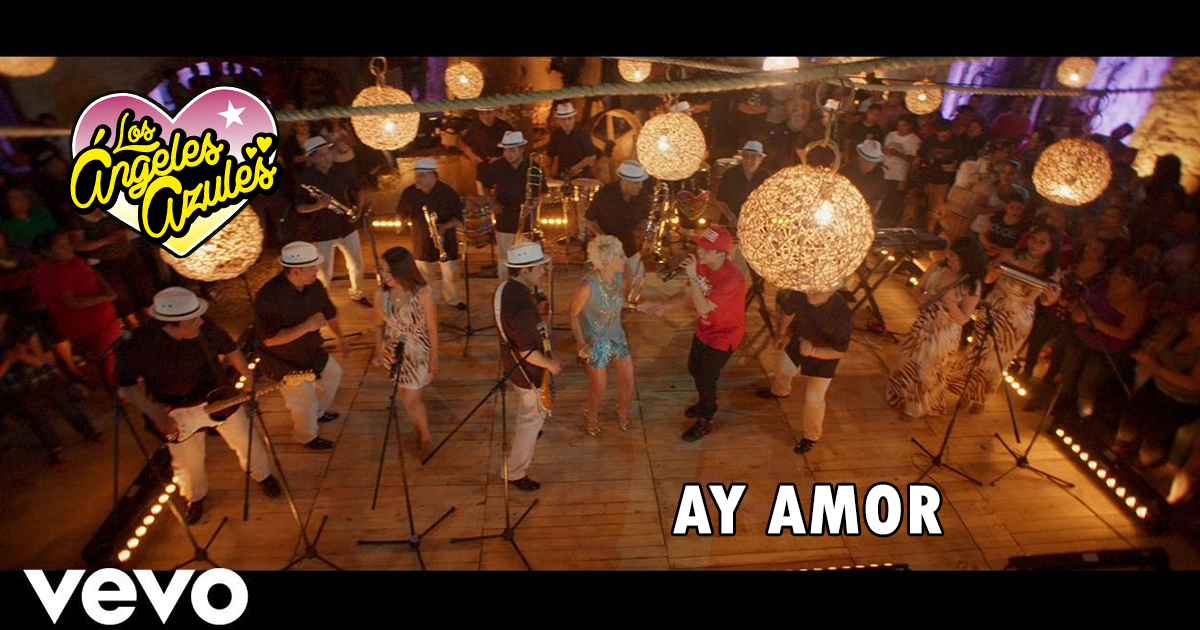 Los Ángeles Azules Ft. Ana Torroja, MC -Ay Amor (letra y video oficial)