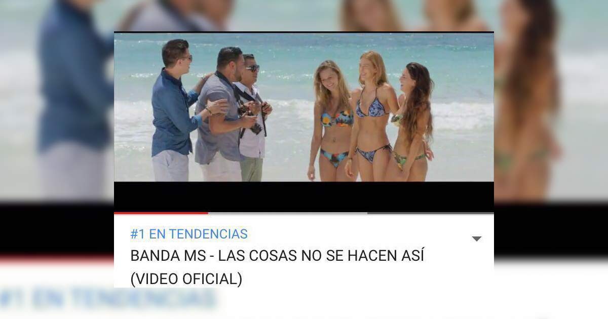 La Banda MS es Trending Topic por «Las Cosas No Se Hacen Así»