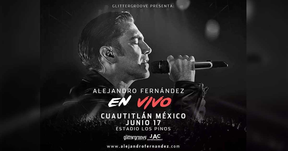 Todo listo para el concierto de Alejandro Fernández en el Estado de México