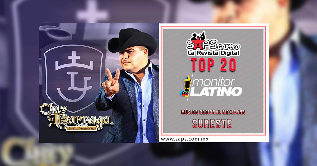 Top 20 de la Música Popular en el Sureste por monitorLATINO del 24 al 30 de Julio de 2017