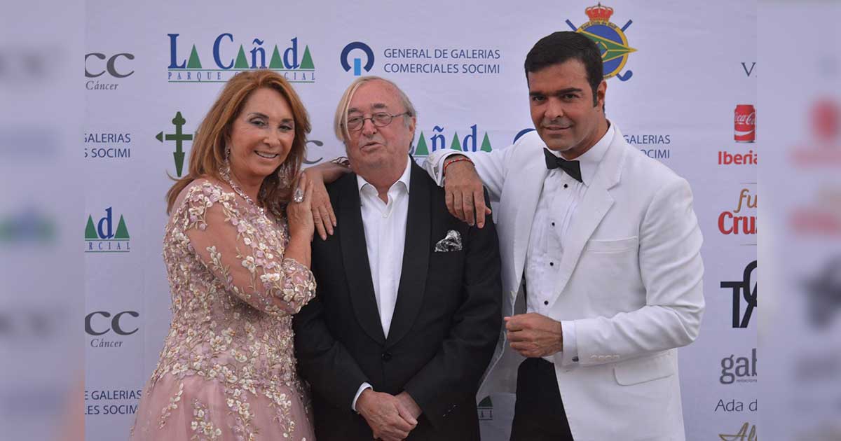 Pablo Montero participó en gala en Marbella en favor de personas con cáncer