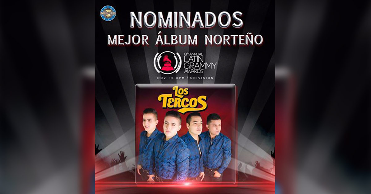 Los Tercos nominados a los Latin Grammy por su álbum