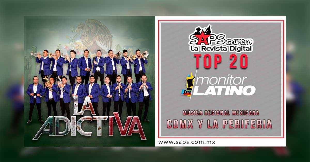 Top 20 de la Música Popular Mexicana en CDMX y la Periferia por monitorLATINO del 11 al 17 de septiembre de 2017