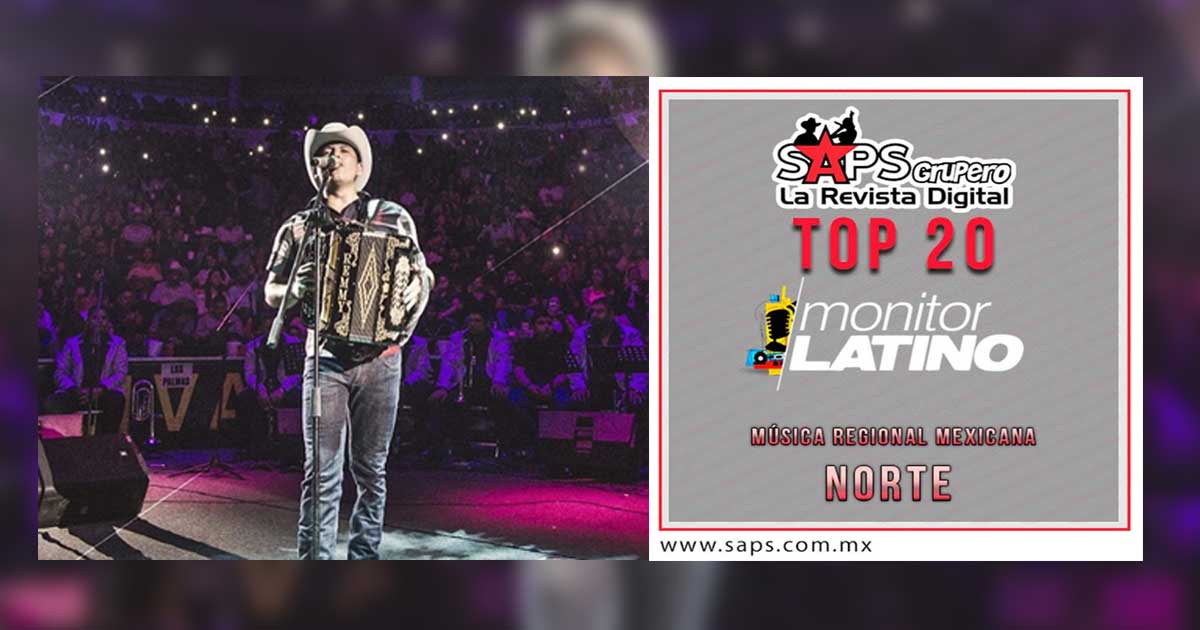 Top 20 de la Música Popular del Norte por monitorLATINO del 18 al 24 de Septiembre de 2017