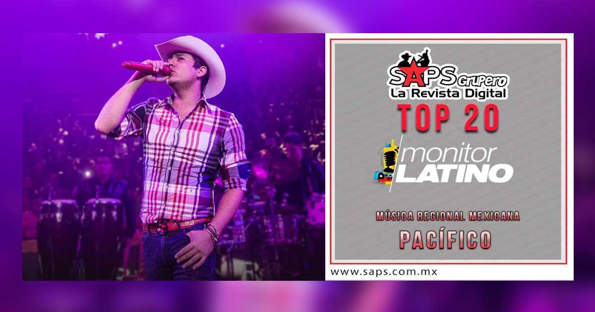 Top 20 de la Música Popular del Pacífico de México por monitorLATINO del 09 al 15 de Octubre de 2017