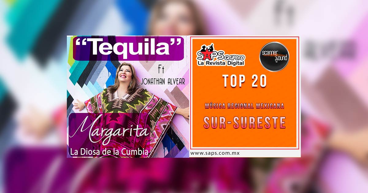 Top 20 de la Música Popular del Sureste de México por Scanner Sound del 23 al 29 de Octubre de 2017