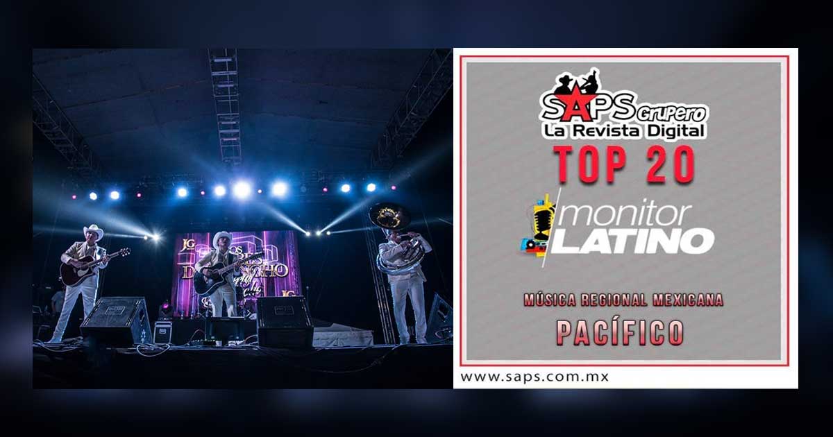 Top 20 de la Música Popular del Pacífico de México por monitorLATINO del 20 al 26 de Noviembre de 2017