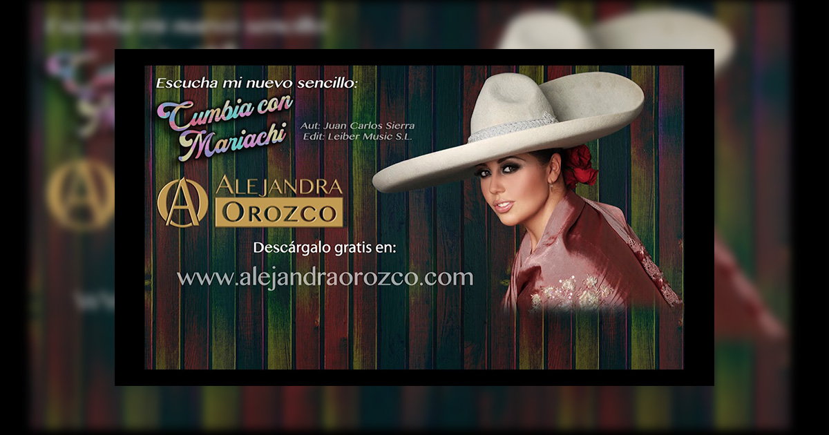 Cumbia Con Mariachi – Alejandra Orozco (Letra y Video Lyrics)