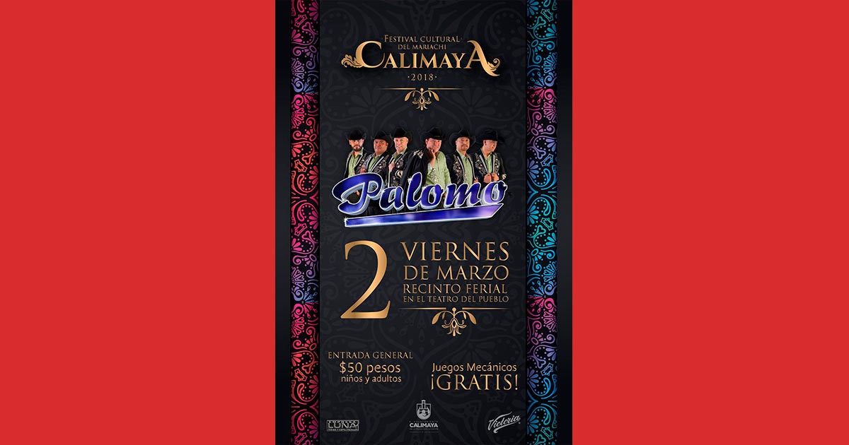 Grupo Palomo en el Festival Cultural del Mariachi Calimaya 2018