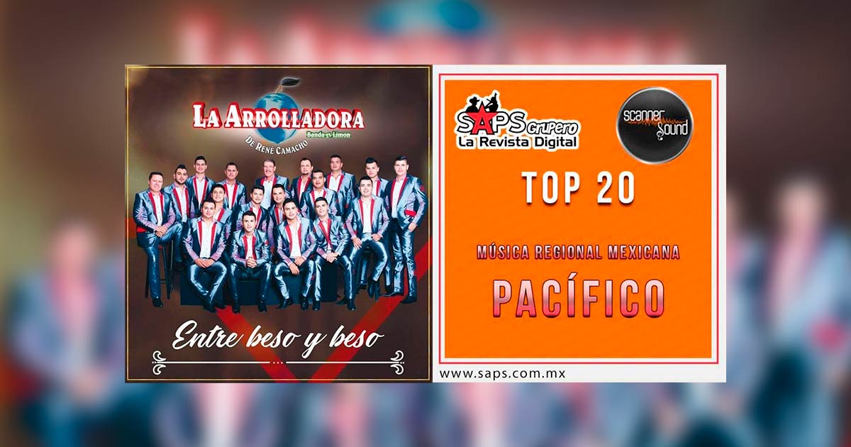 Top 20 de la Música Popular del Pacífico de México por Scanner Sound del 15 al 21 de Enero de 2018