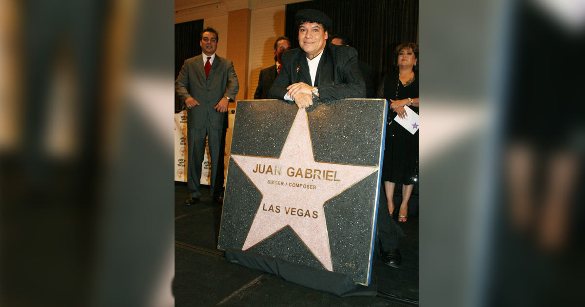 Juan Gabriel será honrado con una estatua en Las Vegas