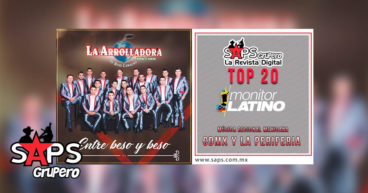 Top 20 de la Música popular mexicana en CDMX y la Períferia por MonitorLatino del 19 al 25 de Febrero de 2018