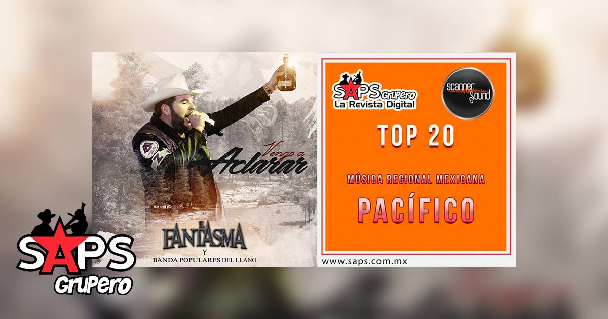 Top 20 de la Música Popular del Pacífico de México por Scanner Sound del 29 de Enero al 04 de Febrero de 2018