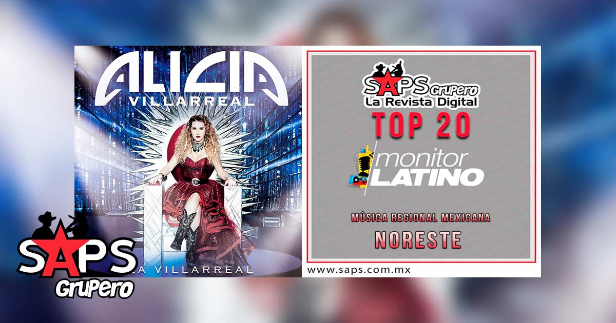 Top 20 de la Música Popular del Noreste por MonitorLatino del 05 al 11 de Febrero de 2018