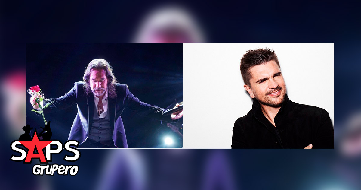 El cantante Colombiano Juanes rinde tributo a Marco Antonio Solís