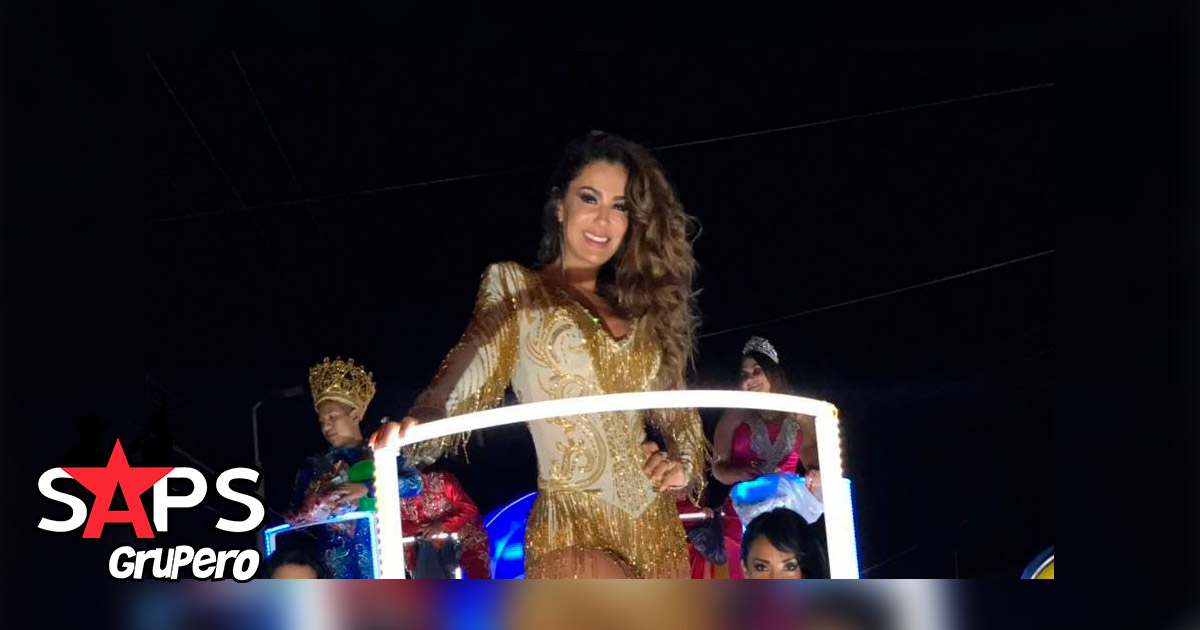 Ninel Conde participa en el Carnaval de Soledad de Doblado, Veracruz