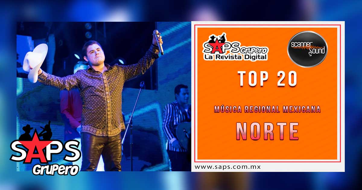 Top 20 de la Música Regional Mexicana del Norte por Scanner Sound del 19 al 25 de Febrero de 2018