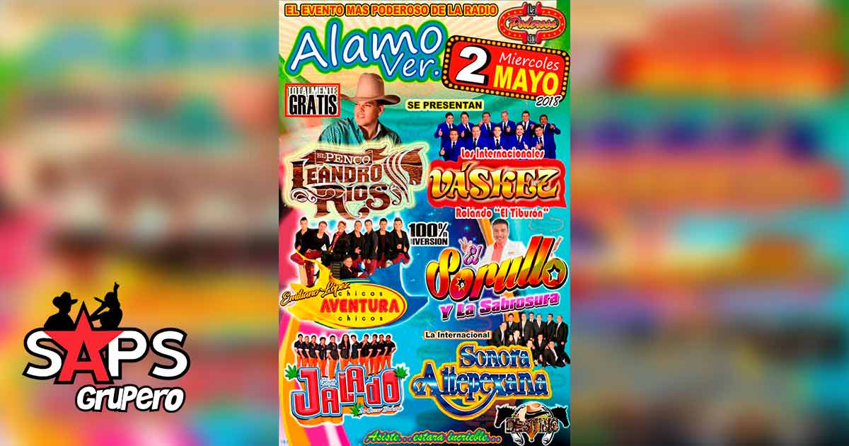 Alamo, Veracruz te invita al evento más poderoso de la radio a través de La Poderosa 93.1 el próximo 2 de Mayo