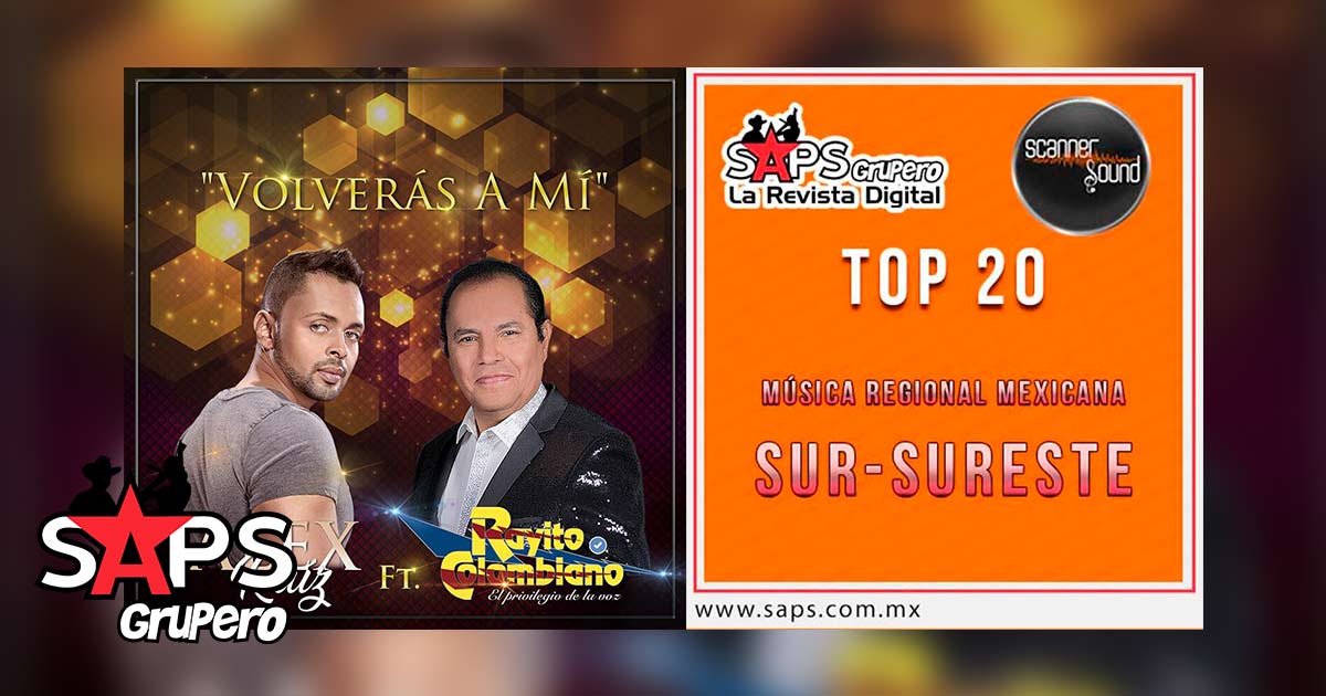 Top 20 de la Música Popular del Sureste de México por Scanner Sound del 02 al 08 de Abril de 2018