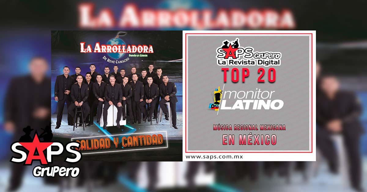 Top 20 de la Música Popular en México por MonitorLatino del 14 al 20 de Mayo de 2018