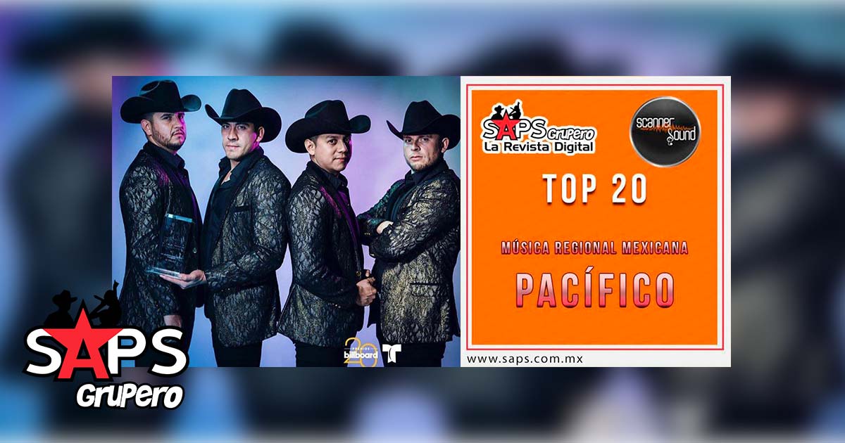Top 20 de la Música Popular del Pacífico de México por Scanner Sound del 07 al 13 de Mayo de 2018