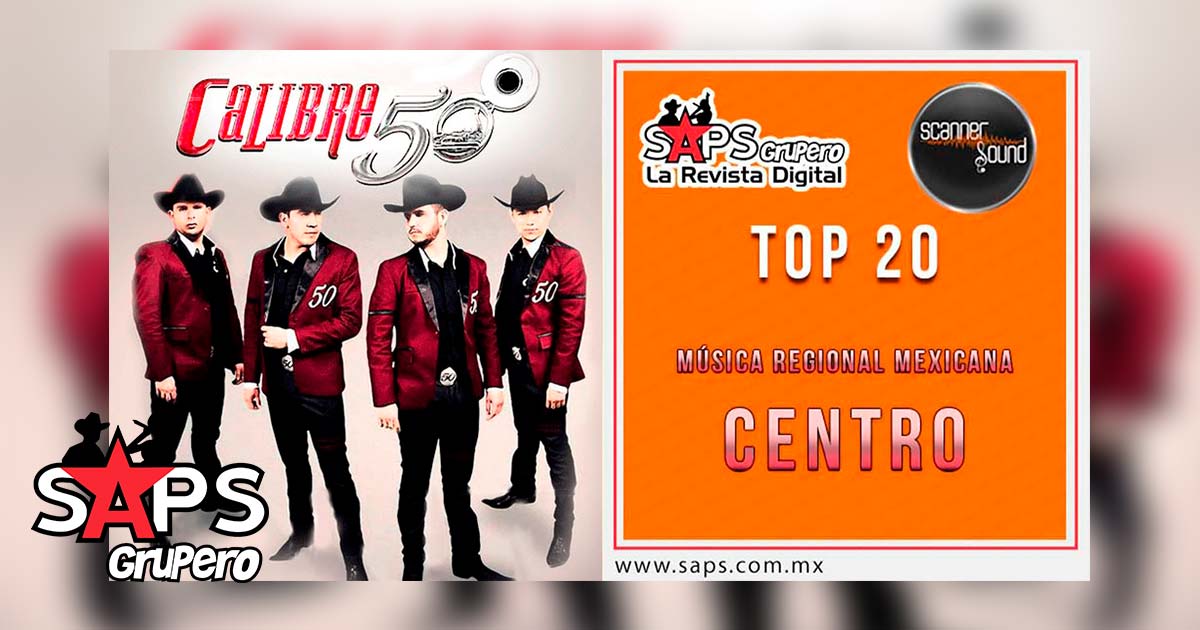 Top 20 de la Música Popular Mexicana del Centro por Scanner Sound del 30 de Abril al 06 de Mayo de 2018
