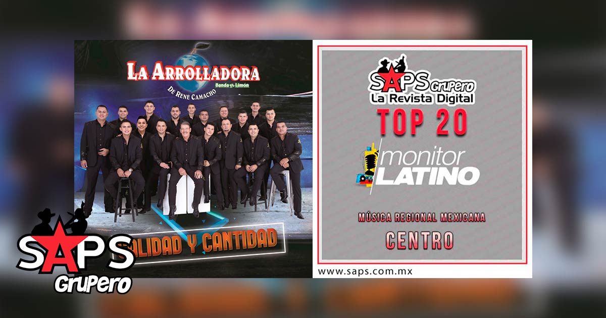 Top 20 de la Música Popular del Centro por MonitorLatino del 23 al 29 de Abril de 2018