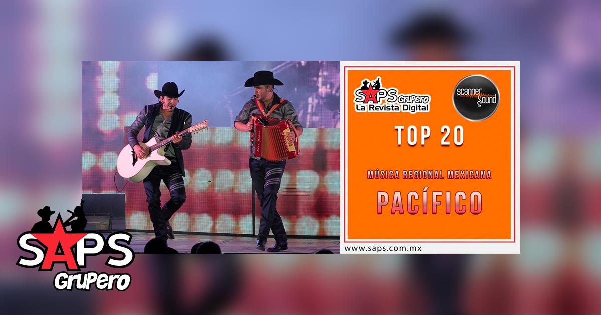 Top 20 de la Música Popular del Pacífico de México por Scanner Sound del 30 de Abril al 06 de Mayo de 2018