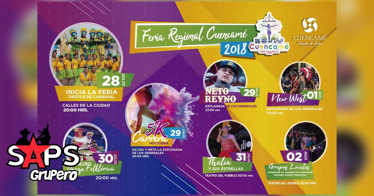Todo listo para la Feria Regional de Cuencamé 2018