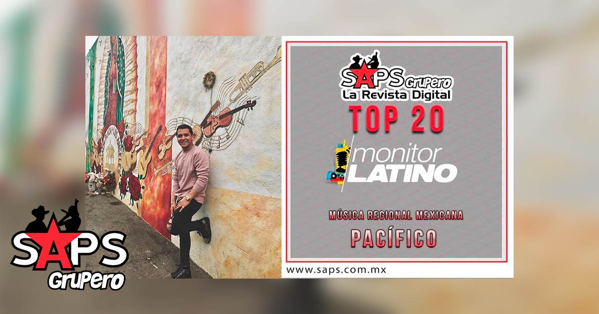 Top 20 de la Música Popular del Pacífico de México por MonitorLatino del 02 al 08 de Julio de 2018