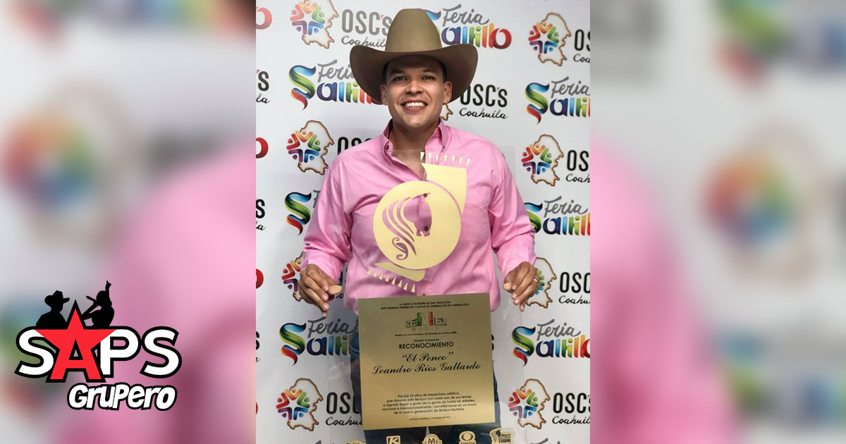 Leandro Ríos celebra 10 años de trayectoria en la Feria de Saltillo