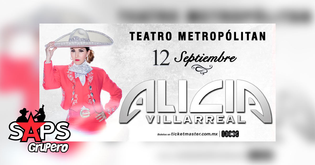 Alicia Villarreal regresa al Teatro Metropólitan