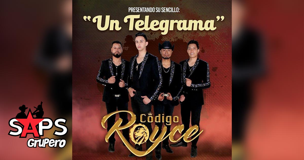 Con «Un Telegrama» Código Royce promociona nuevo sencillo