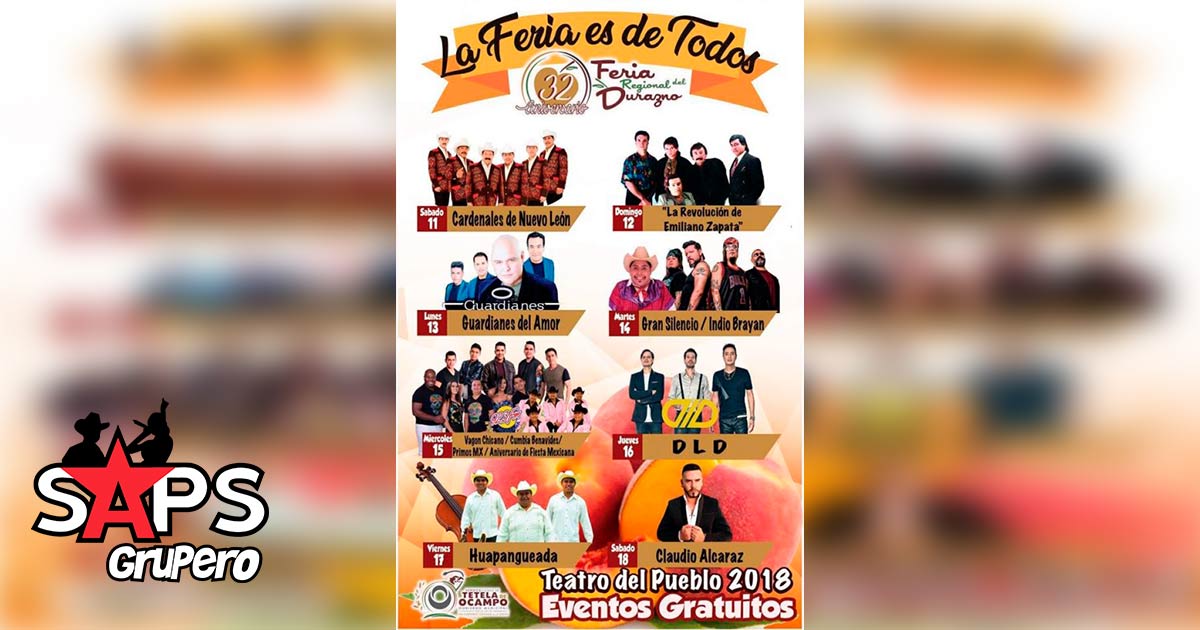 Se avecina la Feria Regional del Durazno, Telela 2018