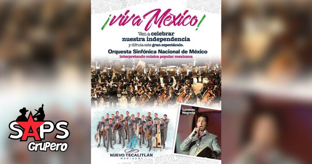 Mariachi Nuevo Tecalitlán, Lorenzo Negrete y la Orquesta Sinfónica Nacional de México