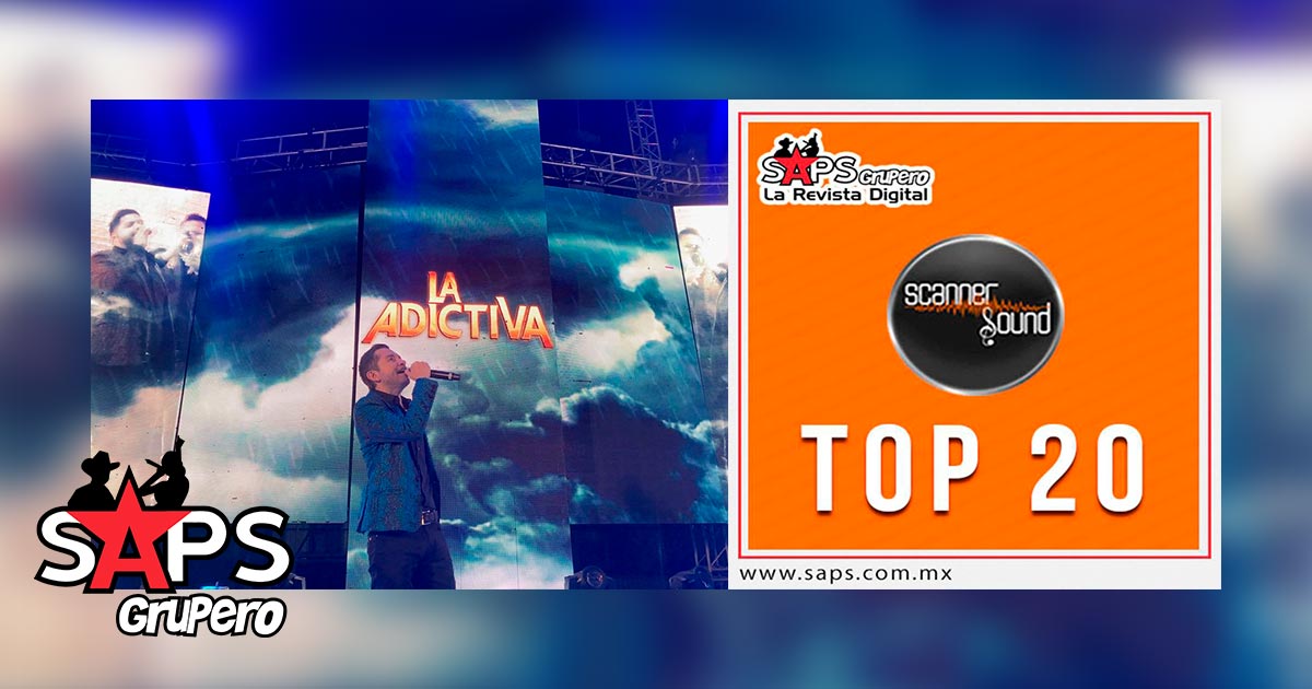 Top 20 de la Música Popular Mexicana en México por Scanner Sound del 06 al 12 de Agosto